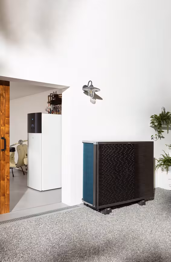 Daikin Altherma Lucht-Water Warmtepomp Installatie