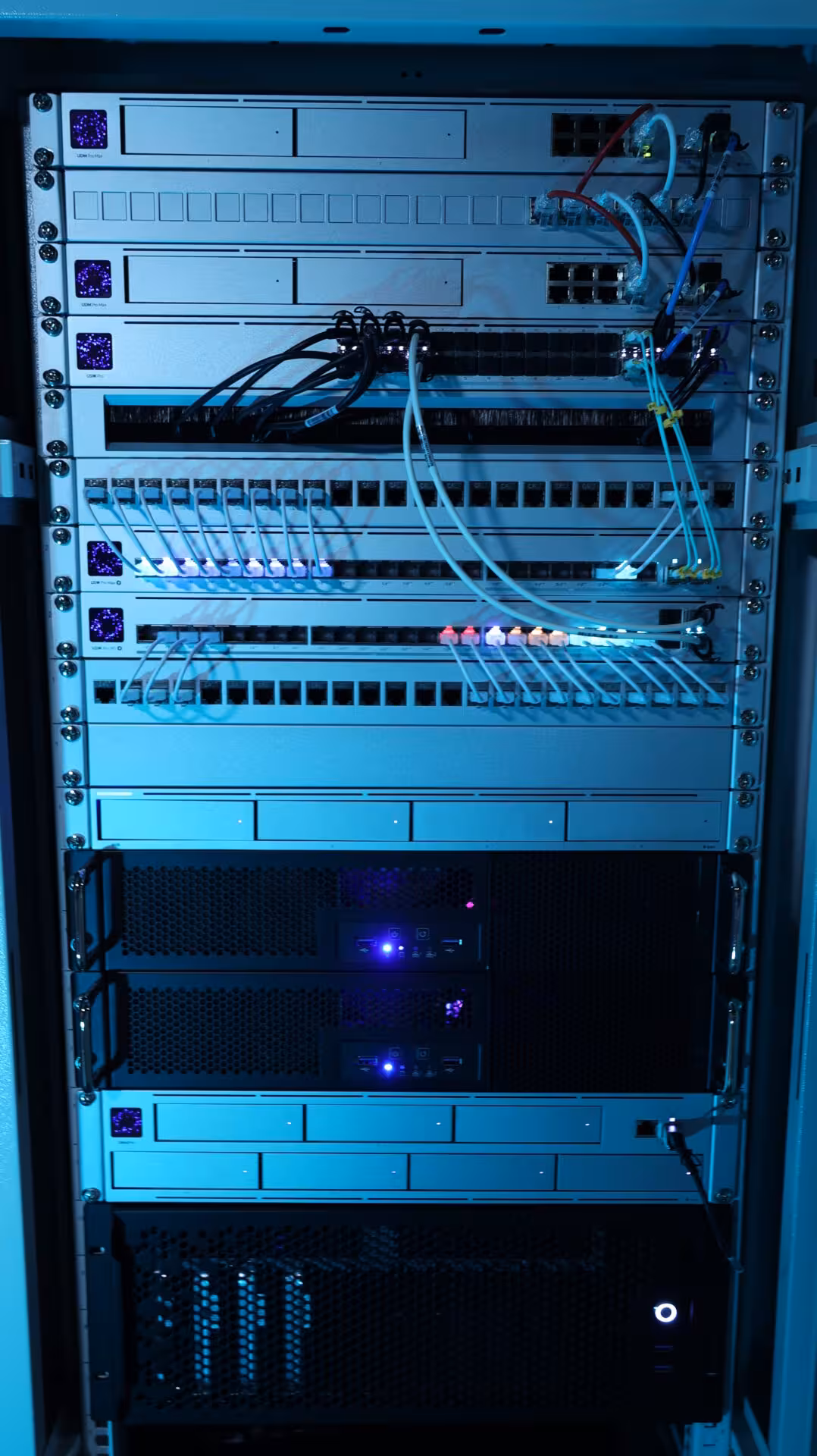 Elektrische installatie en Ubiquiti netwerk